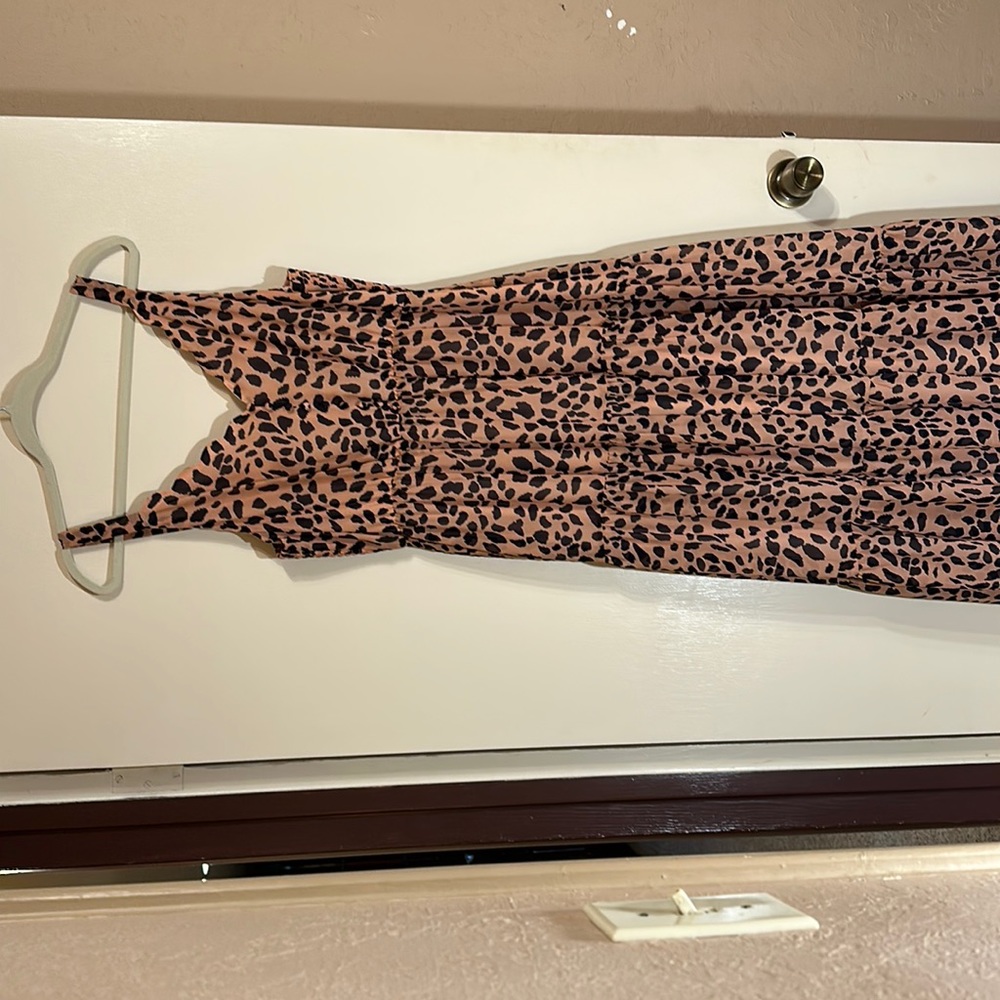 Beautiful animal print maxi dress